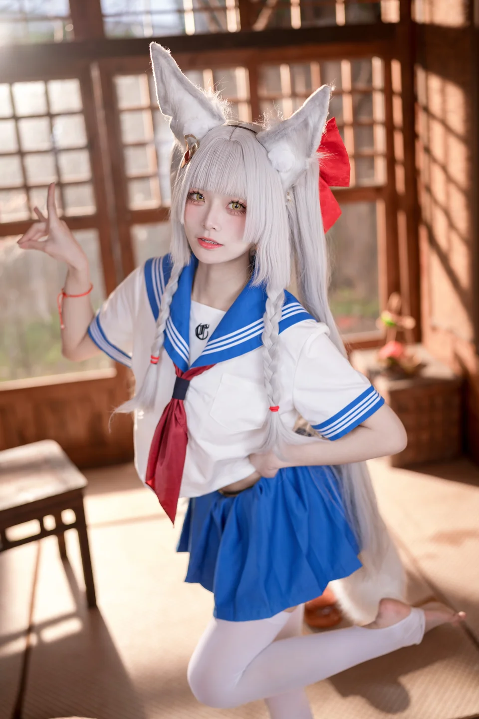 九柒喵 - No.021 碧蓝航线 朝凪 JK [37P-187MB] tg@simisebaisi 【丝足阁】001.webp